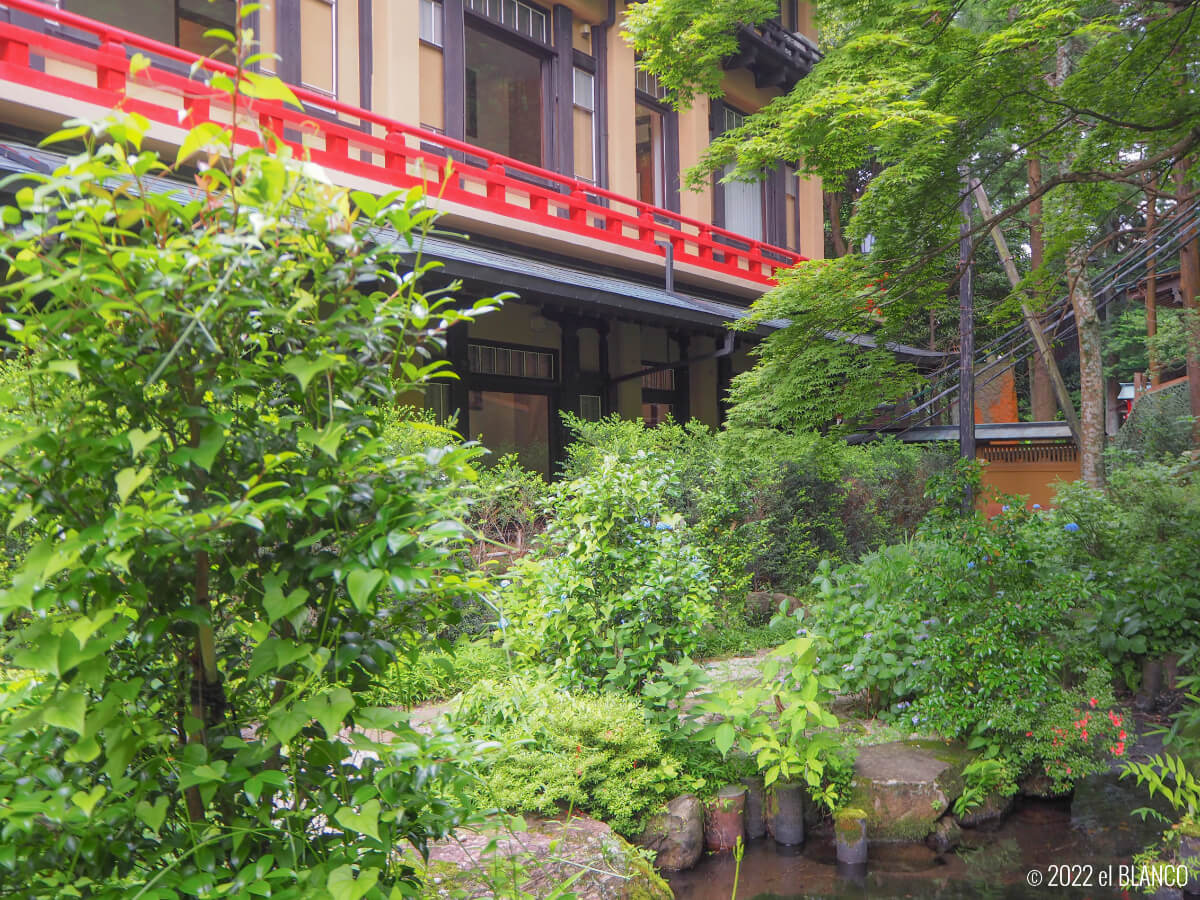 富士屋ホテルの庭園