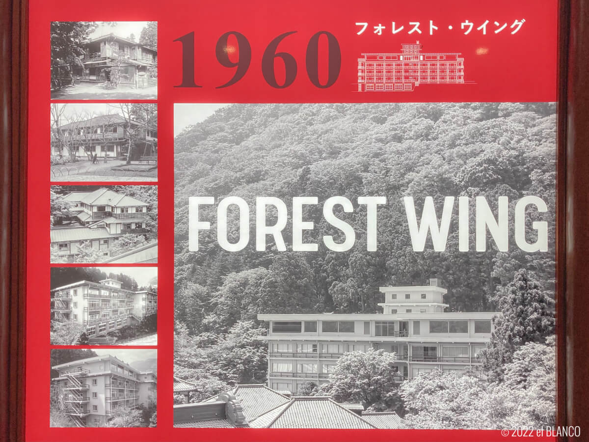富士屋ホテル『フォレスト・ウイング』の古い写真