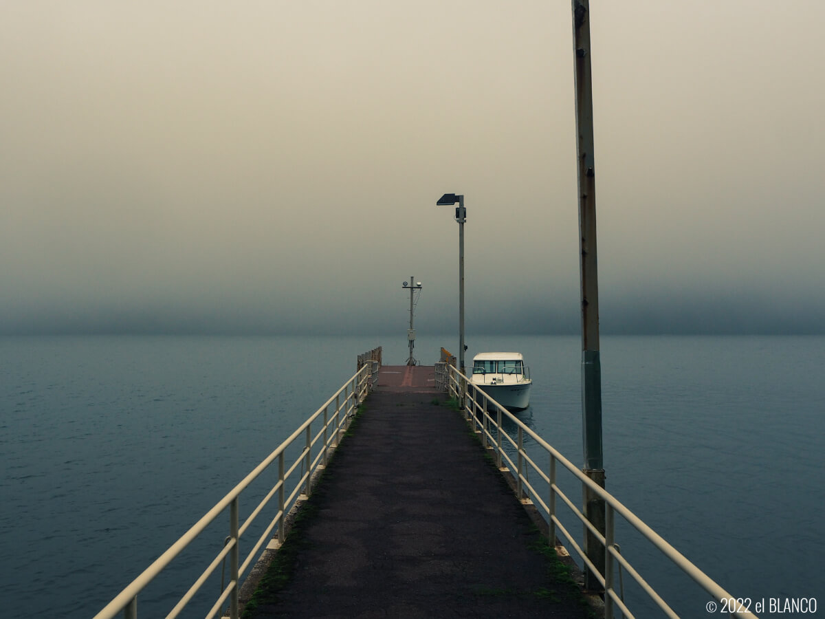 芦ノ湖の桟橋