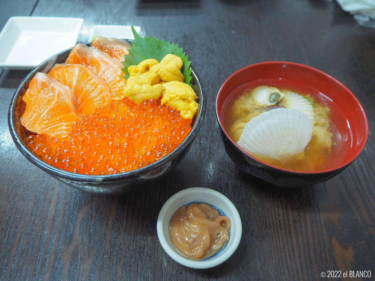 小樽の海鮮丼定食