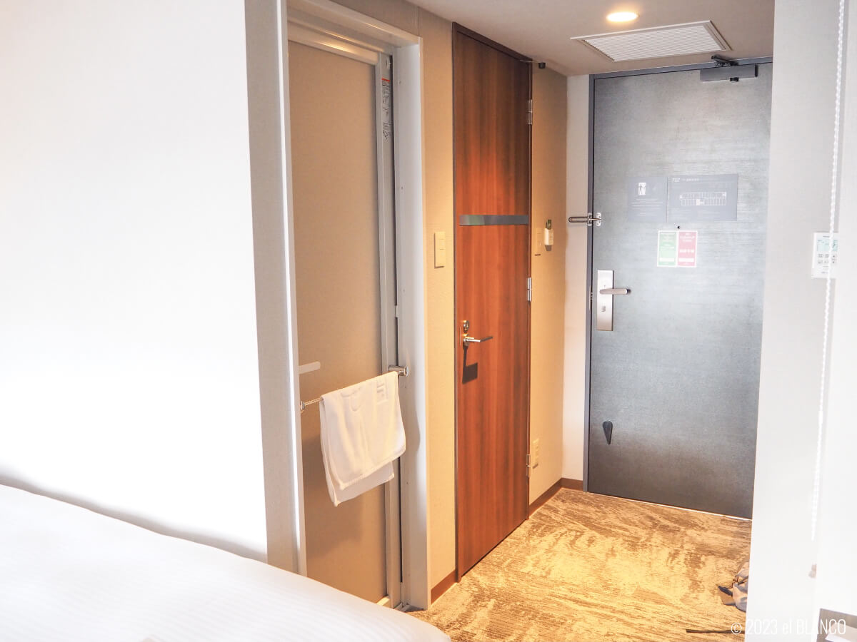 JRイン函館のバストイレのドア