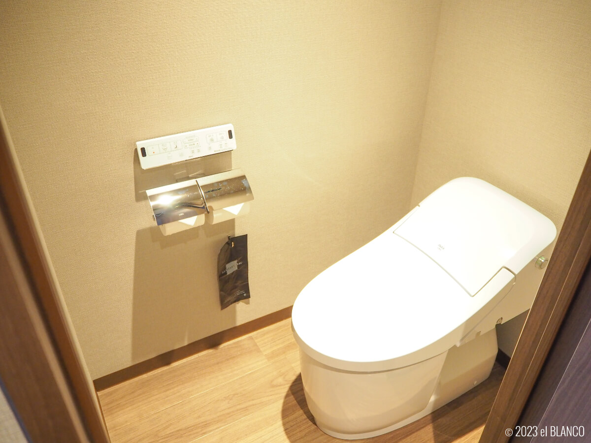 JRイン函館の客室のトイレ